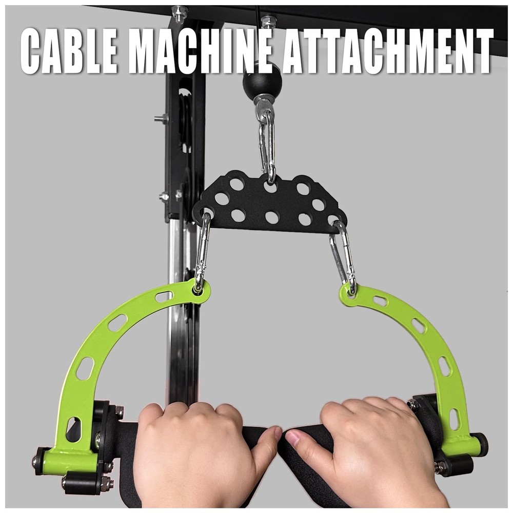 Lat Pull Down Bar for Home Gym, Cable Machine Attachment, Exercise Handle