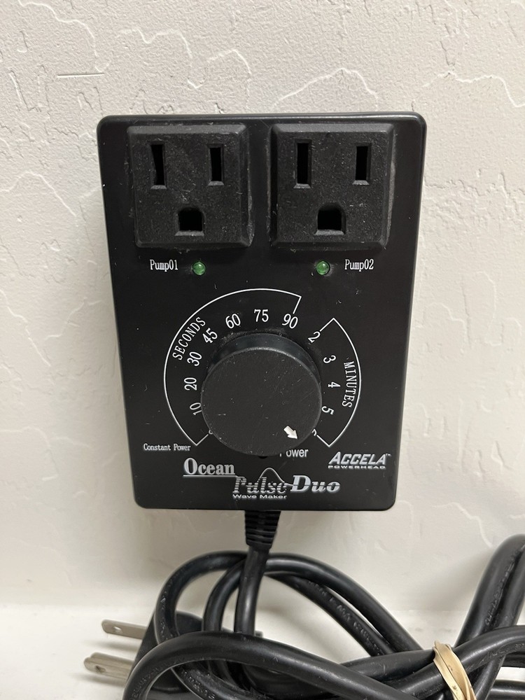 JBJ Transworld Aquatic Ocean Pulse Duo Aquarium Wavemaker Controller Tested