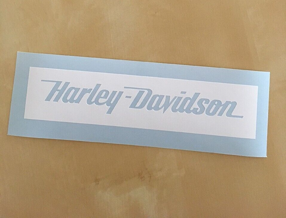Harley - Davidson Standard Logo Script Text Paint Stencil
