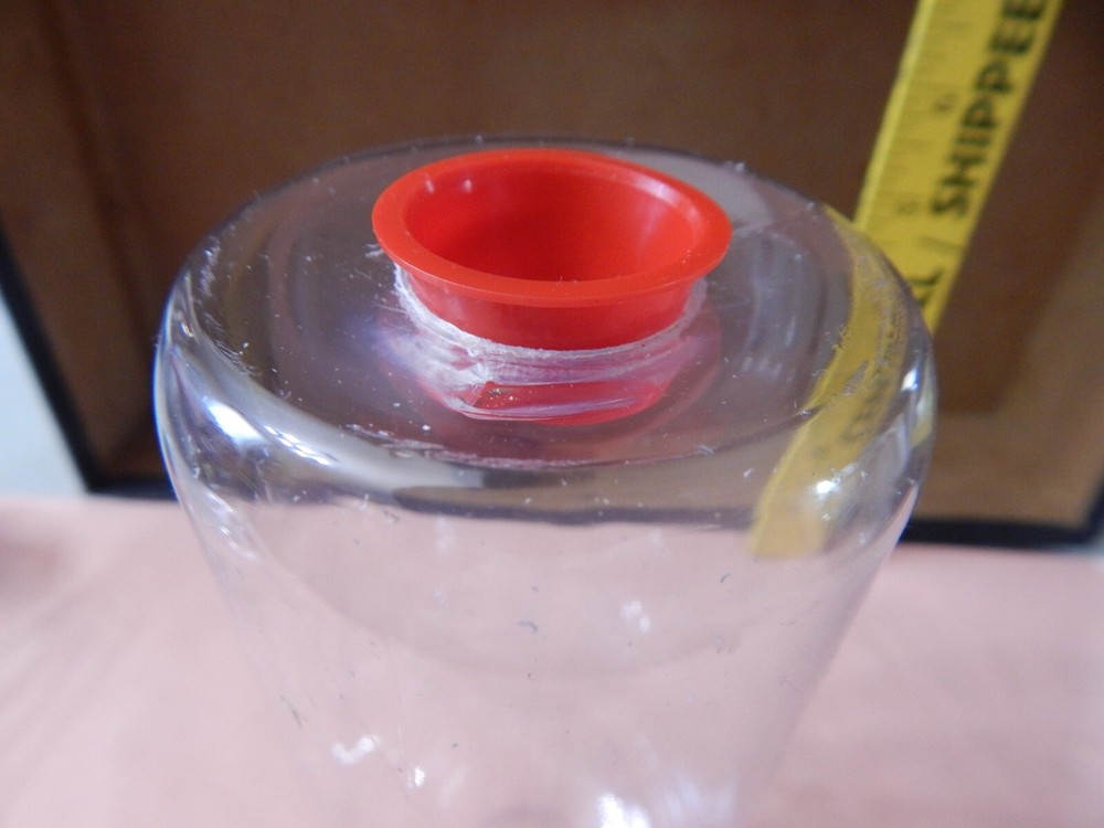 MEC RELOADING PRESS REPLACEMENT POWDER / SHOT BOTTLES PET CLEAR W/ PLUG & LID