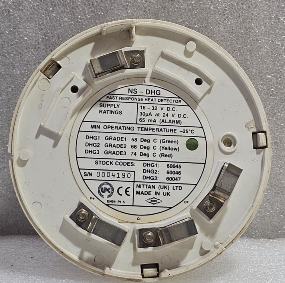 NITTAN NS-DHG FAST RESPONSE HEAT DETECTOR