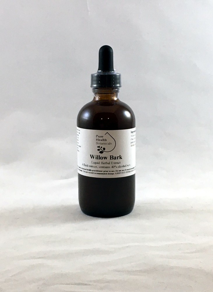 Willow Bark Tincture/Extract, Salix Alba, Multiple Sizes, Highest Quality