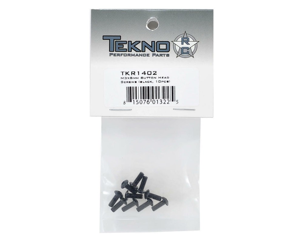 Tekno RC 3x8mm Button Head Screw (10) [TKR1402]