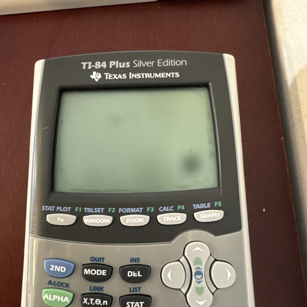 Texas Instruments TI-84 Plus Silver Edition Graphing Calculator Silver/Gray