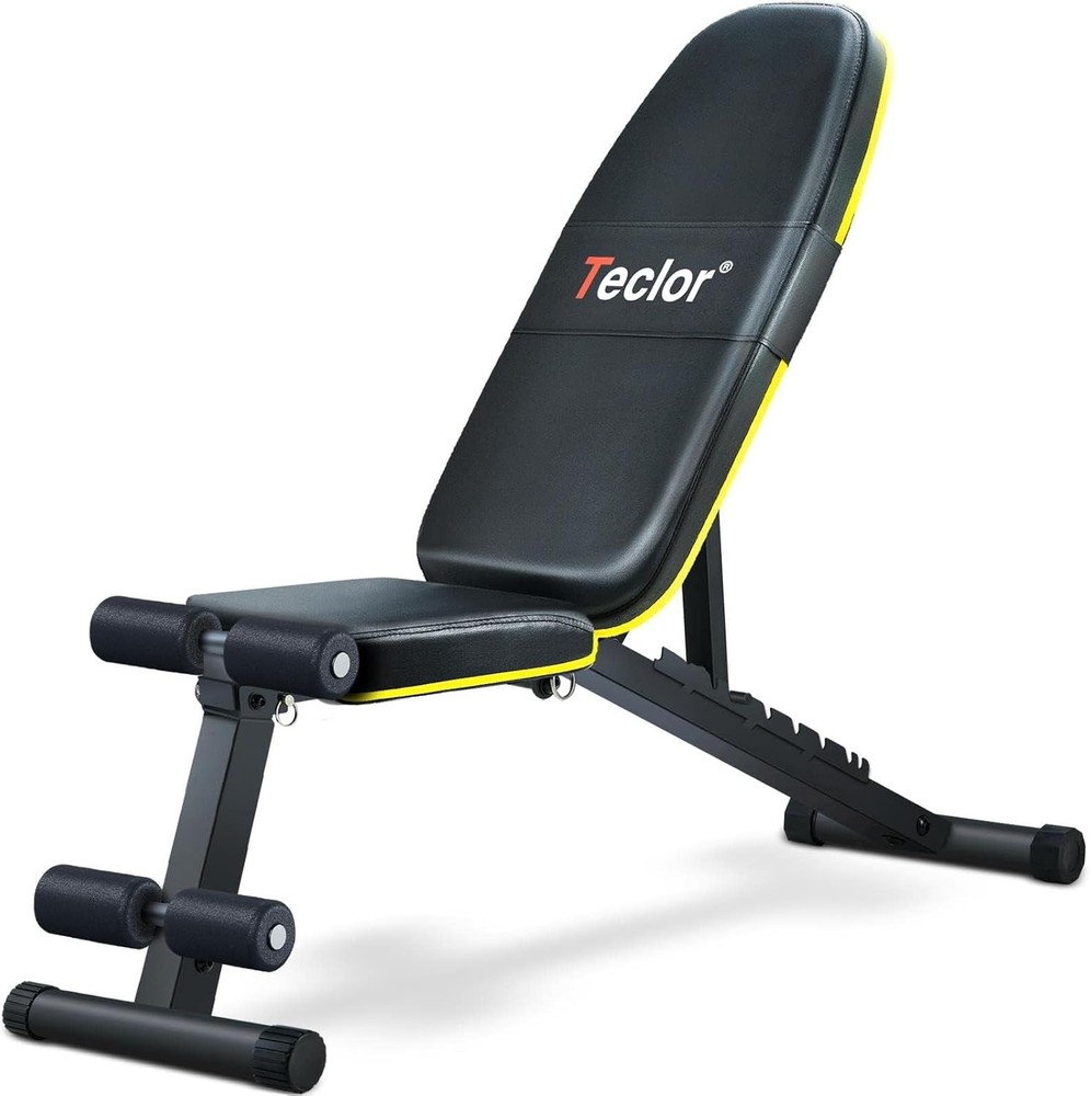 Adjustable Weight Bench 10 Backrest Position Exercise Bench