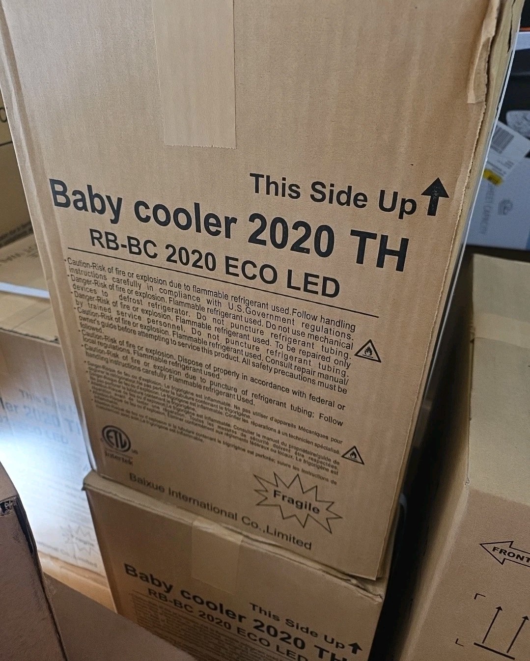 Red Bull Mini Fridge Baby Cooler 2020 RB-BC2020 Eco LED NEW SEALED