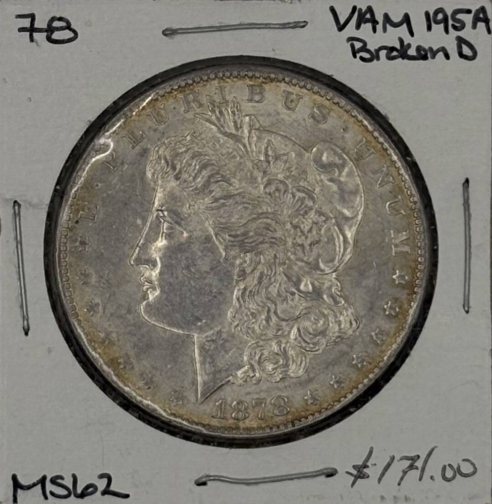 1878 Morgan Silver Dollar