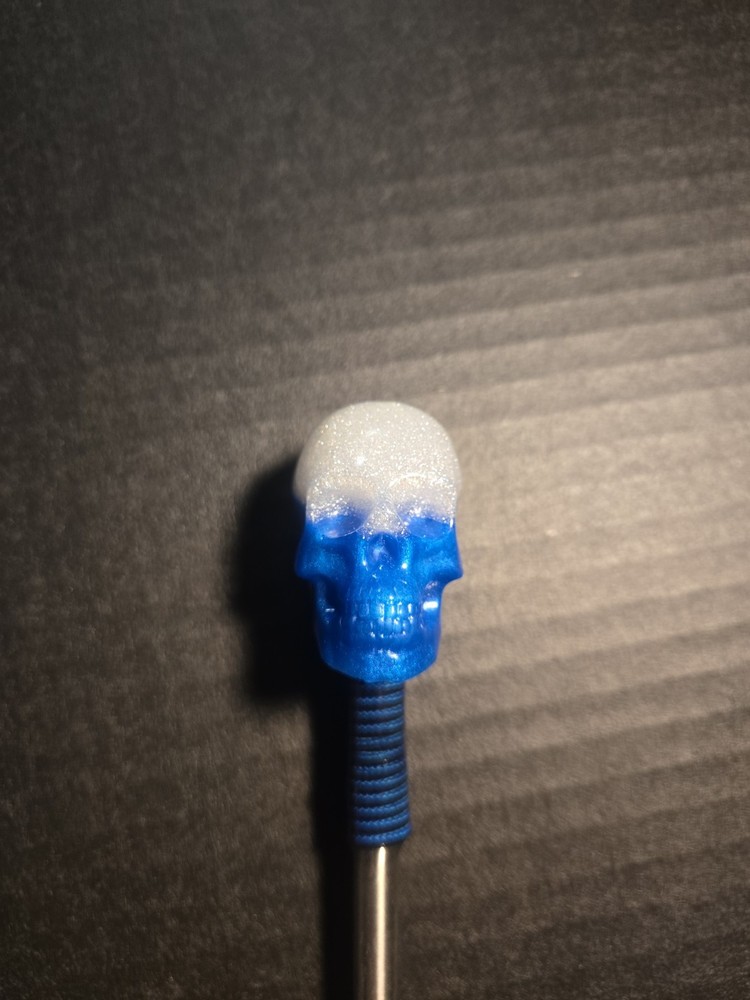 Custom Skull Tuna Spike Stainless Stainless