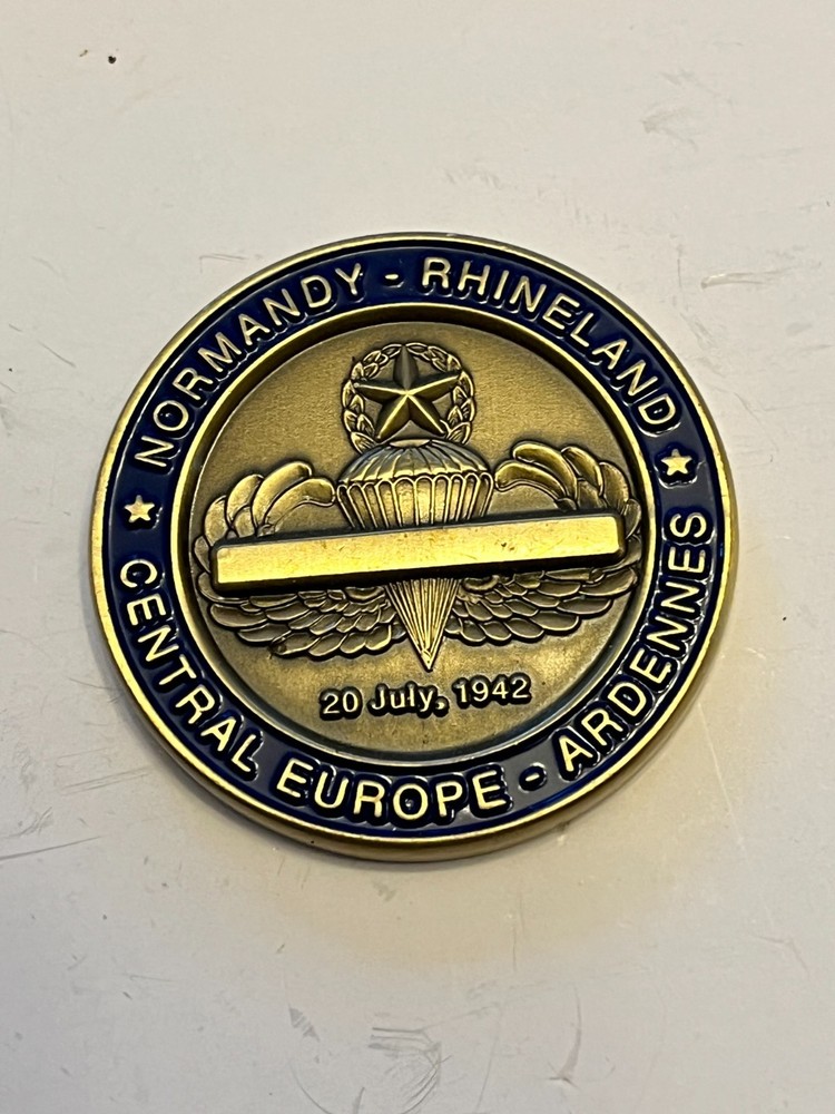 507th Parachute Inf. army challenge coin