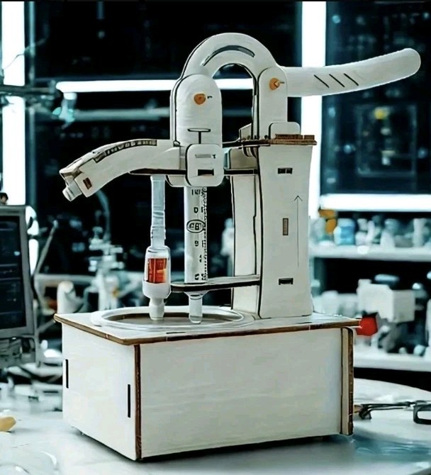 Hydraulic Pump Science STEM DIY Educational Craft Kit Learning Project