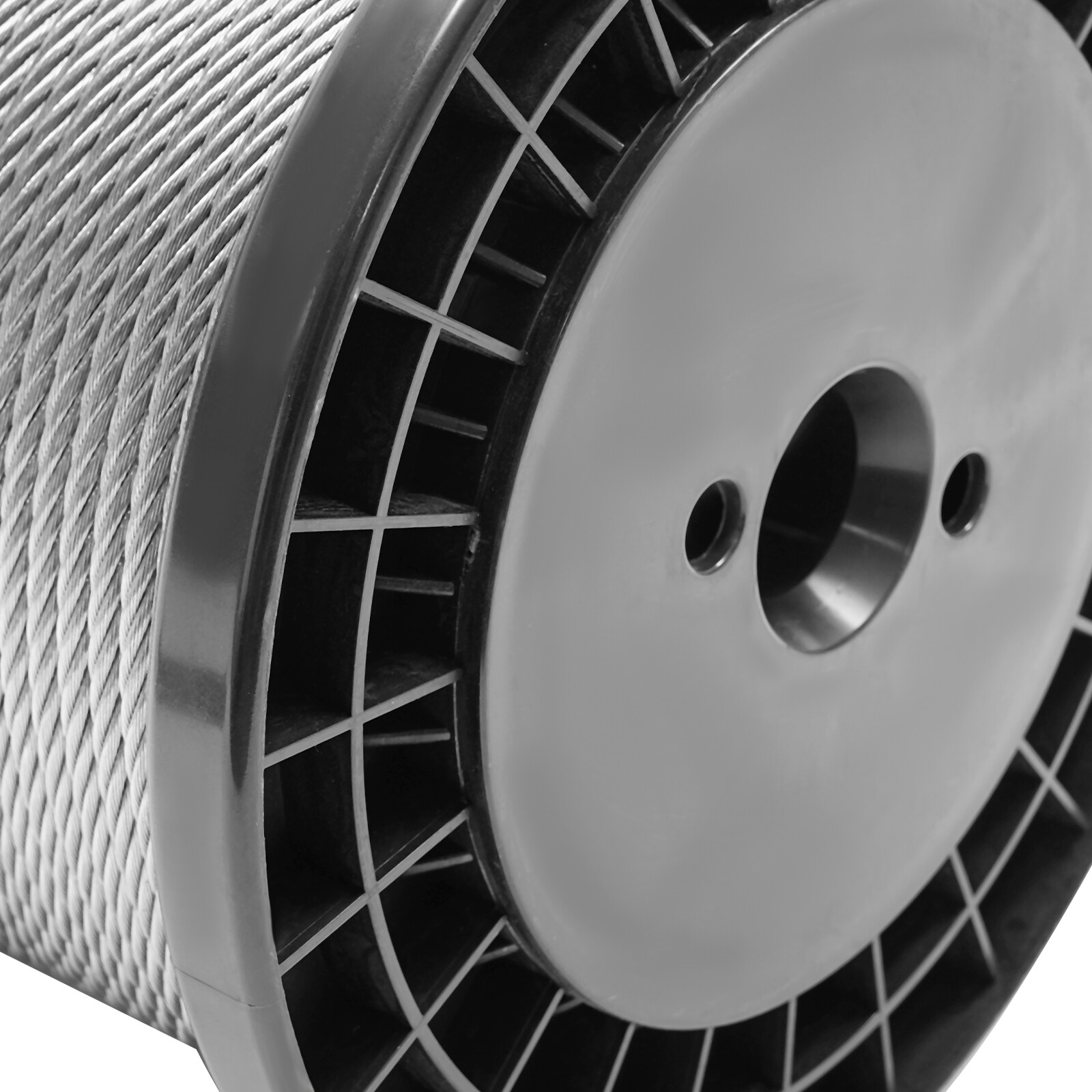 1/4 inch Stainless Steel Cable 300FT T304 7x19 Steel Wire Rope Aircraft Cable