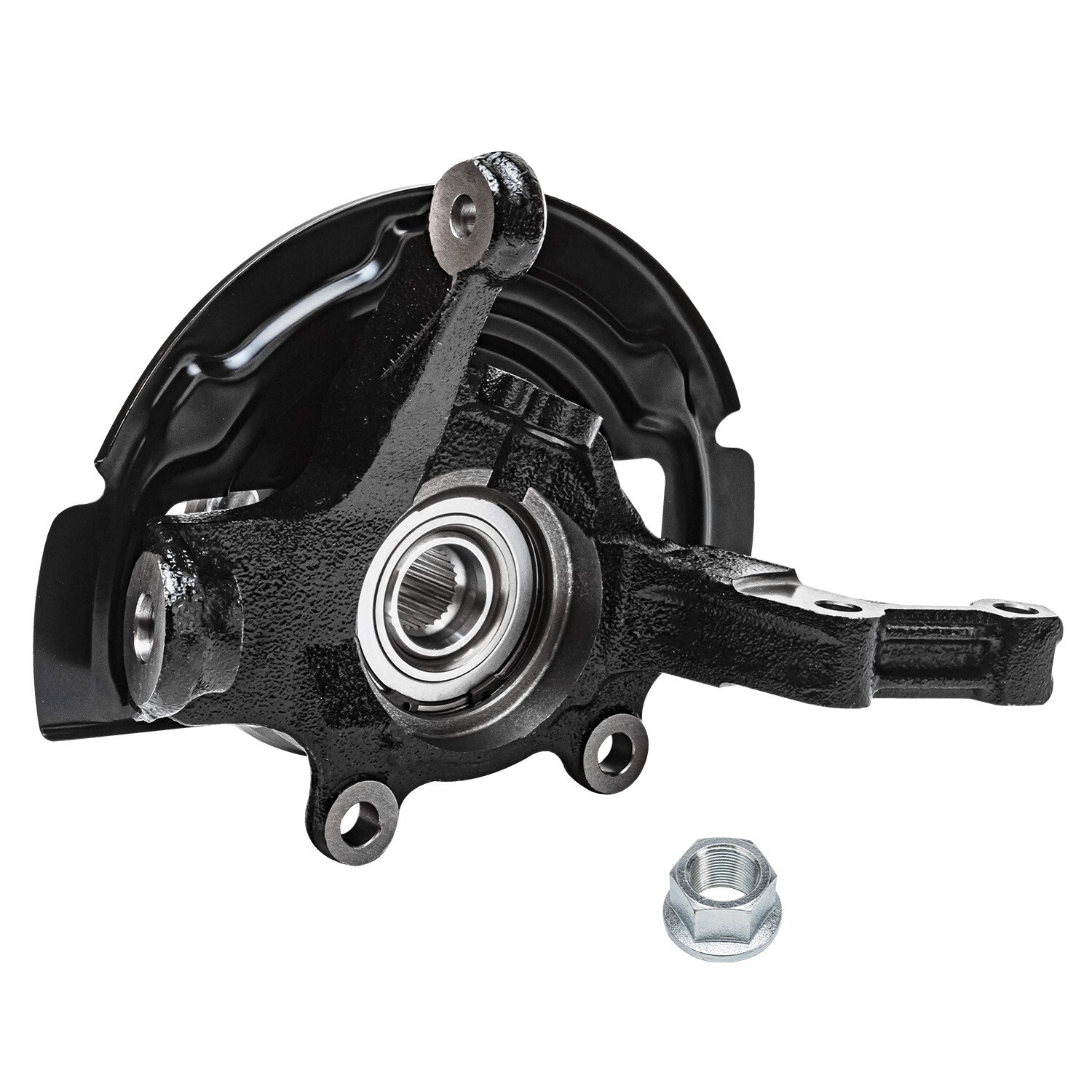 Front Left Knuckle & Wheel Hub Bearing Assembly for 2002 2003-2006 Nissan Altima