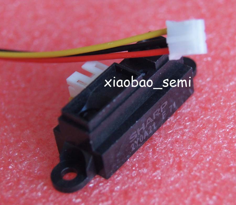 New version SHARP Sensor GP2Y0A21YK0F 2Y0A21 10-80cm + Cable,take place GP2D12