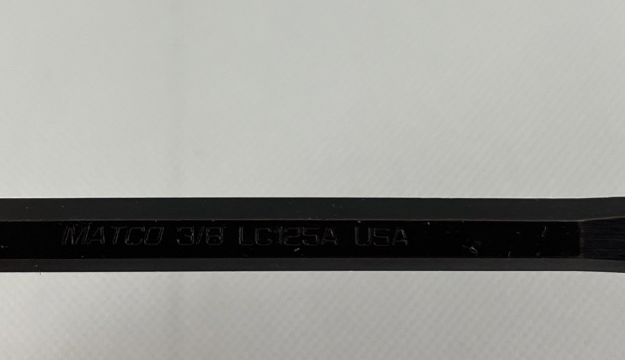 Matco Tools LC125A Long Cold Chisel 5/16 x 3/8” 5-1/2” Length