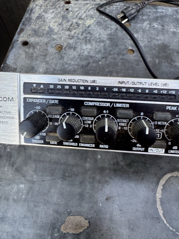 Behringer Multicom Pro-XL MDX4600 Audio Interactive Quad Dynamics Processor