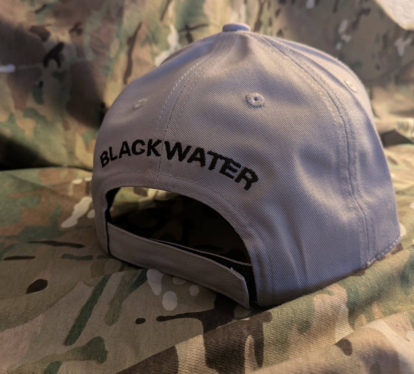 IRAQ WAR GREEN ZONE EMBASSY PRIVATE SECURITY CONTRACTOR PMC BSC Ball Cap (grey)