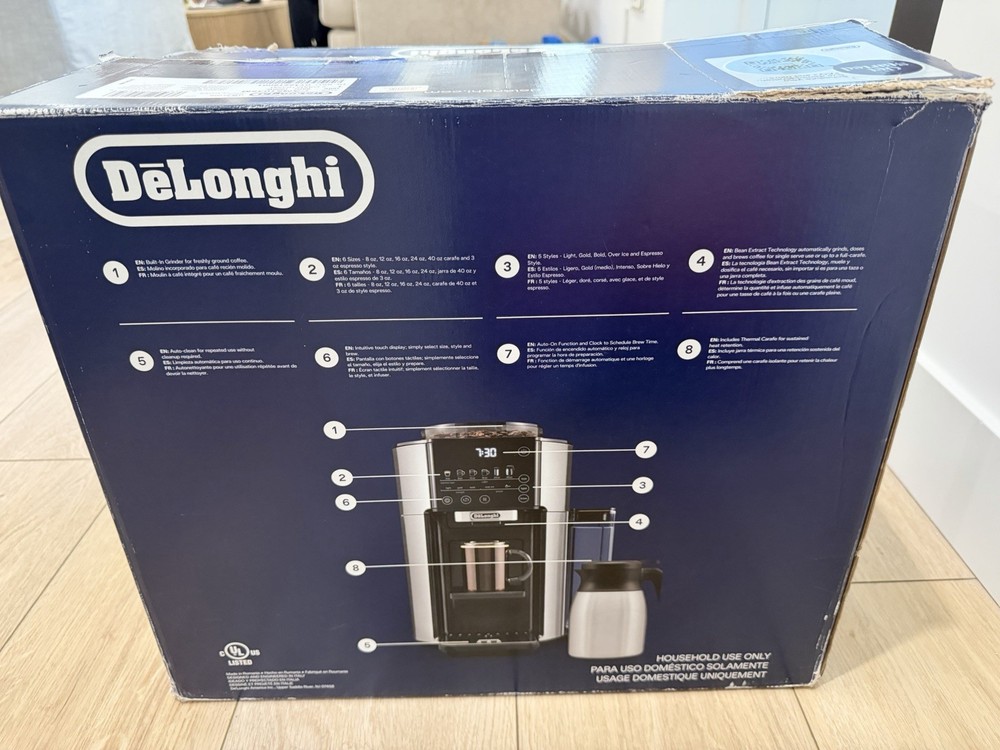De'Longhi TrueBrew 24 oz cup Automatic Coffee Maker - Black Matte