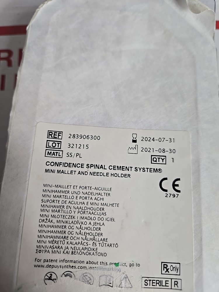 Mini Mallet & Needle Holder - Confidence Spinal Cement System