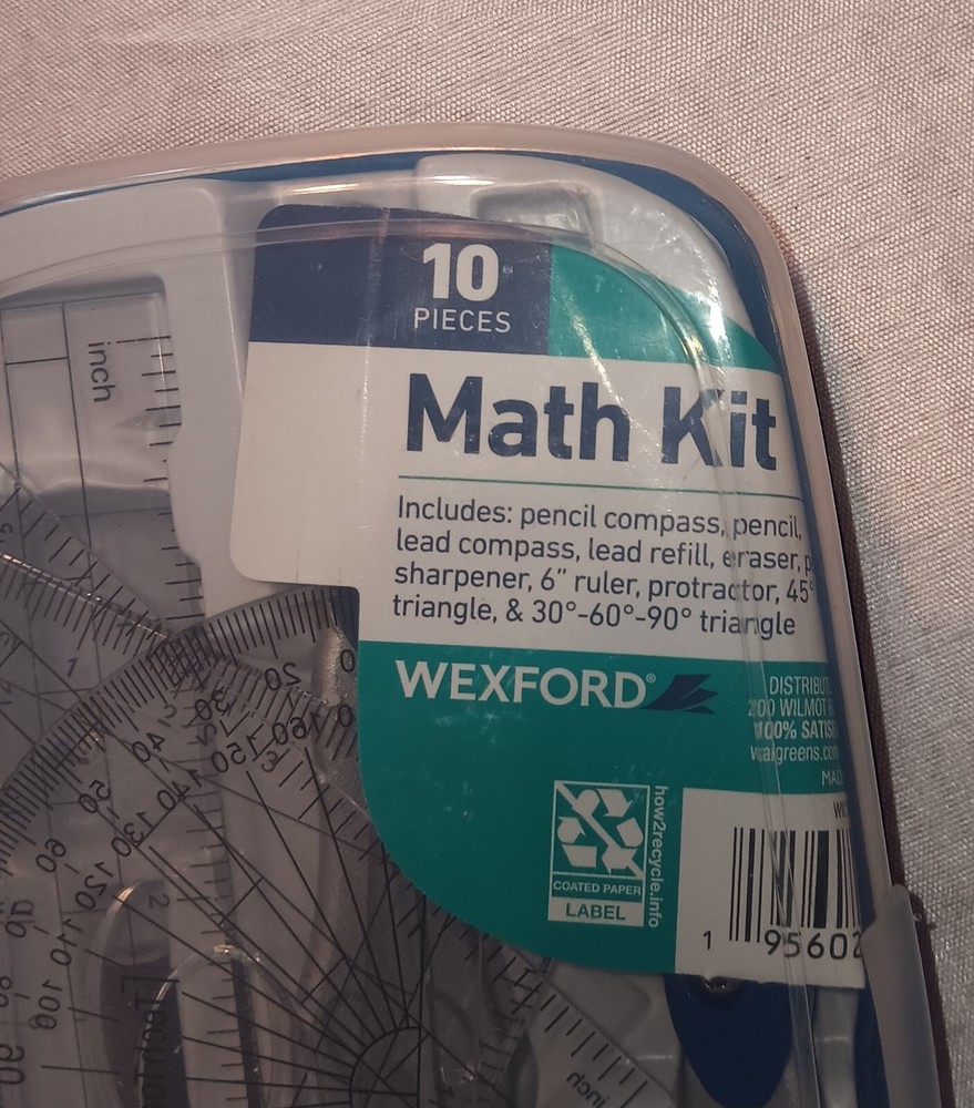 Wexford 10 Pieces Math Kit