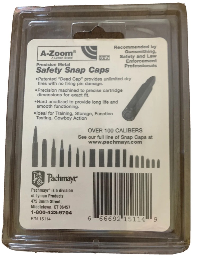 A-Zoom Snap Caps 40 S&W