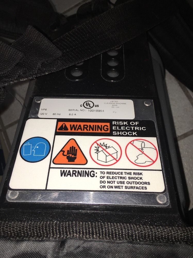 windsor cleaning machine vacpak