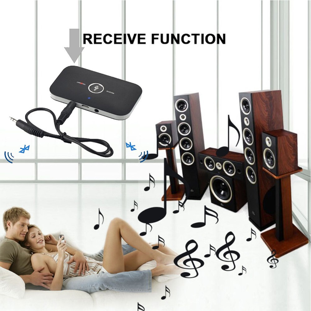 Bluetooth transmitter and receiver wireless adapter for home stereo/speaker