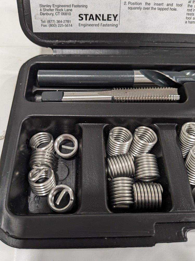 HELI-COIL Thread Repair Kit: Threaded Insert 5401-8 INCOMPLETE