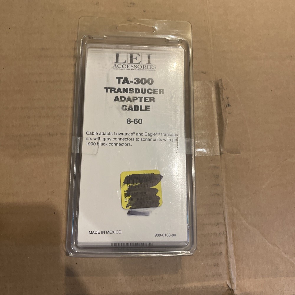 Lowrance Eagle LEI TA-300 Transducer Adapter Cable