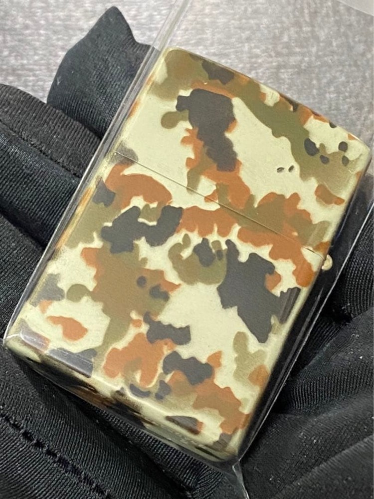 Zippo ABAHOUSE Camouflage Pattern 5 Sided Processing Lighter Regular Japan