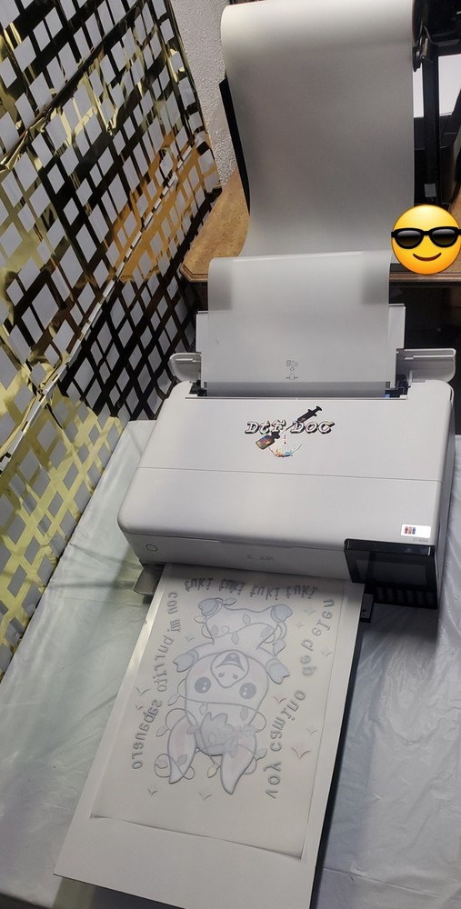 DTF PRINTER CONVERTED ET-8550 EXIT TRAY