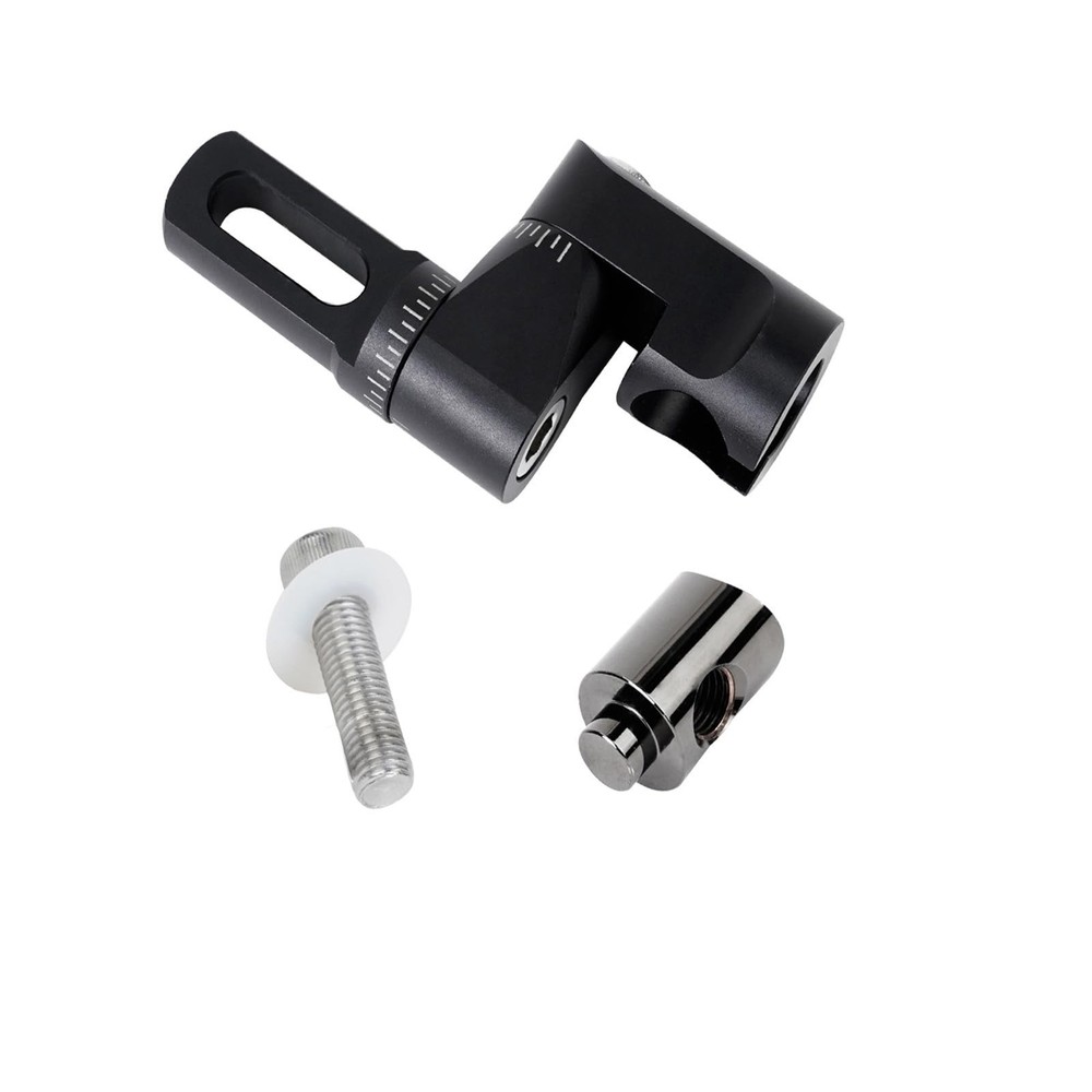 LWANO Single Side Adjustable V-Bar Mount Quick Disconnect Bow Rod Stabilizer
