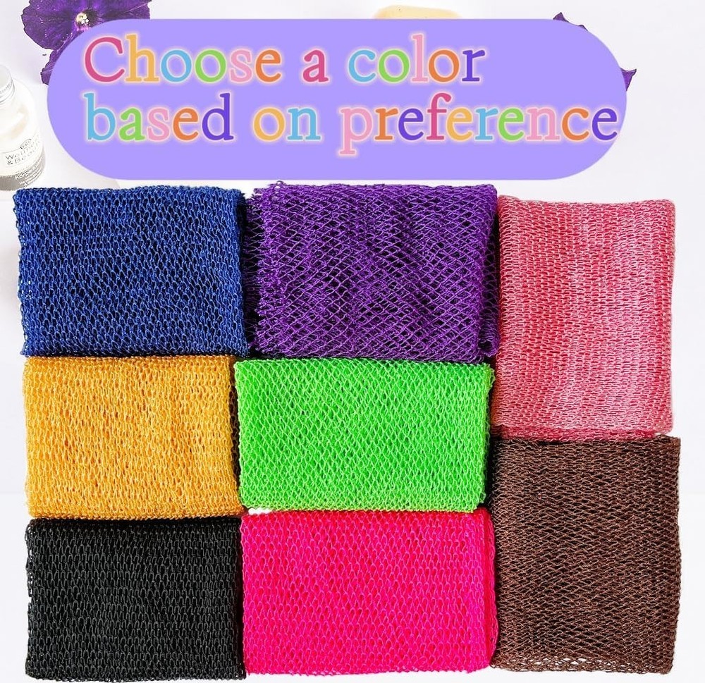 SPMKTBOZAI African Net Sponge Authentic, Exfoliating Real...