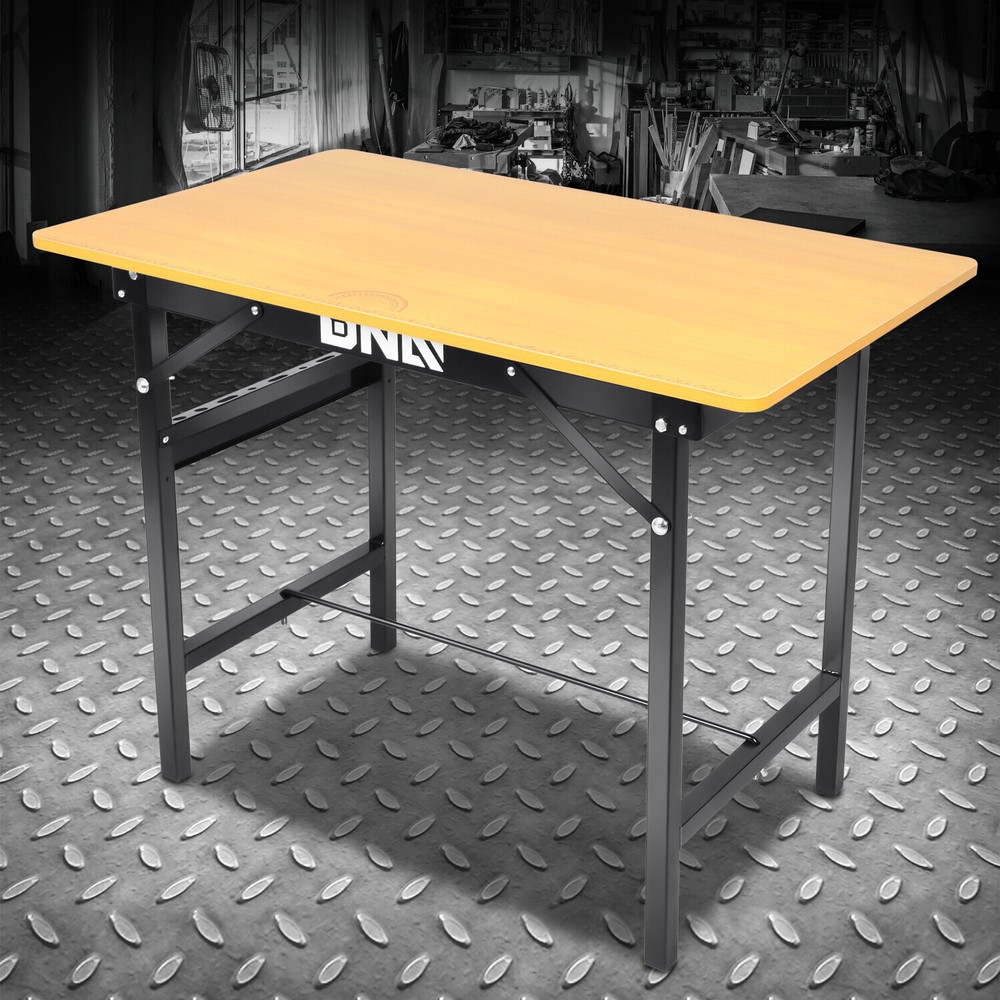 220lbs. Capatity Foldable Workbench Work Table w/ Measuring Ruler & Angle Finder
