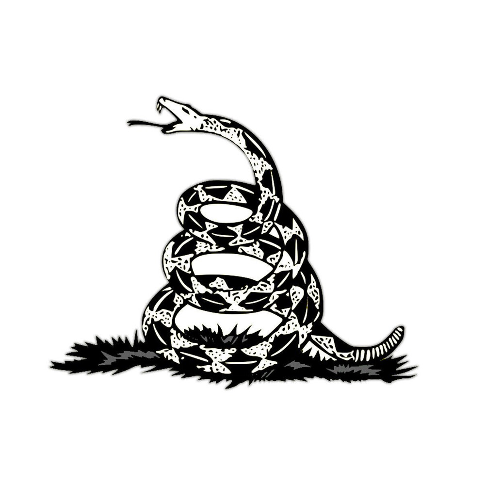 Snake Dont Tread On Me Sticker Decal