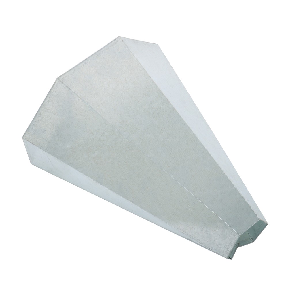 Medium Size Chicken Cone Galvanized Steel Poultry Restraining Cone 8 lbs 1 Pack