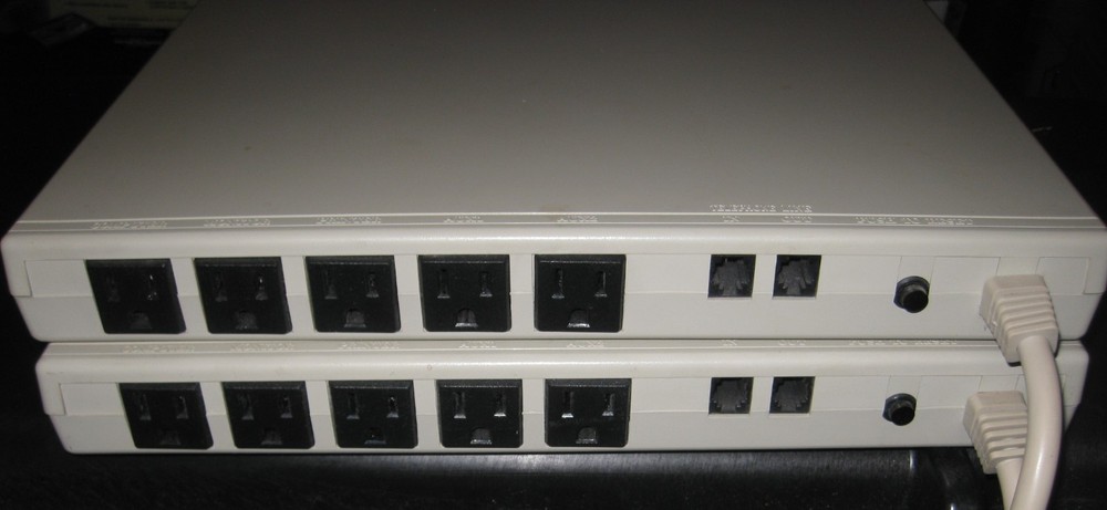 Qty: 2.  Power Controller SS-PM-31 Switched Surge Protector - 5 Outlets