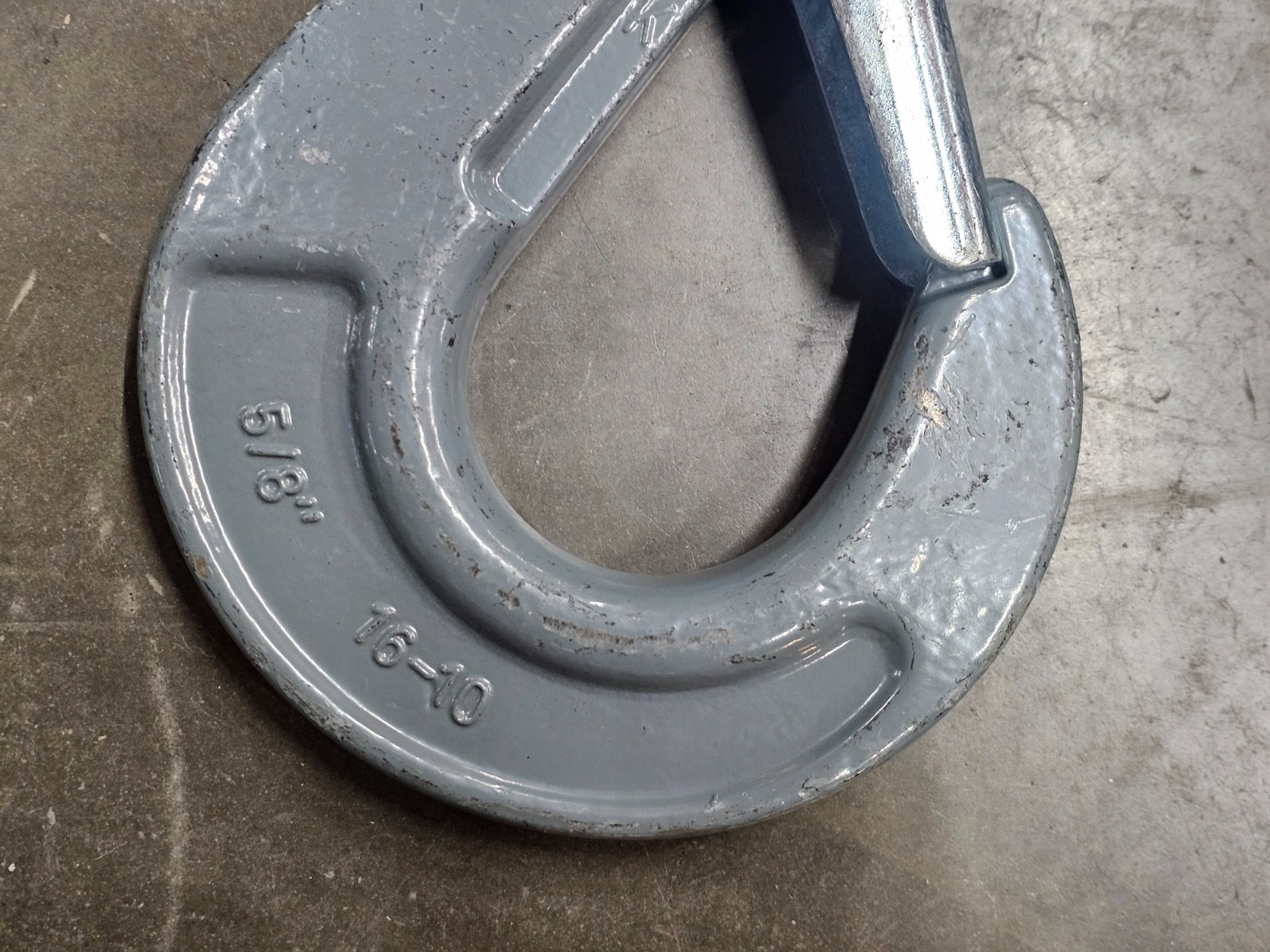 Single Leg Chain Sling 5/8" x 5 FT Grade 100 22,600 lbs WLL Vertical Type SOS