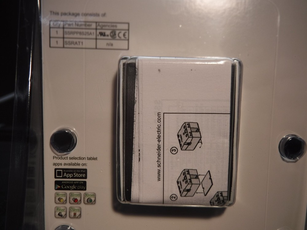 Schneider Electric SSRPTPAC25 25A Panel Mount SSR AC Control