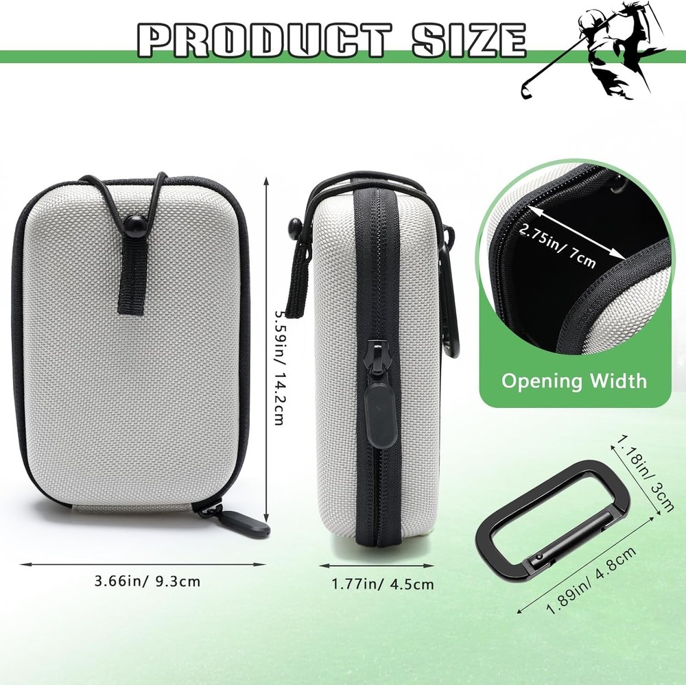Universal Hard Shell Golf Rangefinder Case - Waterproof & Shockproof Protection