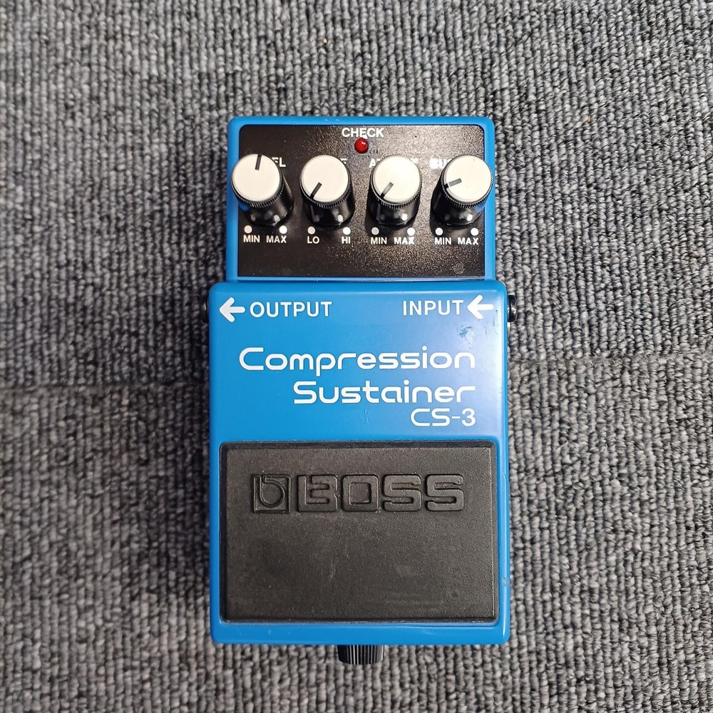 BOSS CS-3 COMRESSOR SUSTAINER Effector From Japan