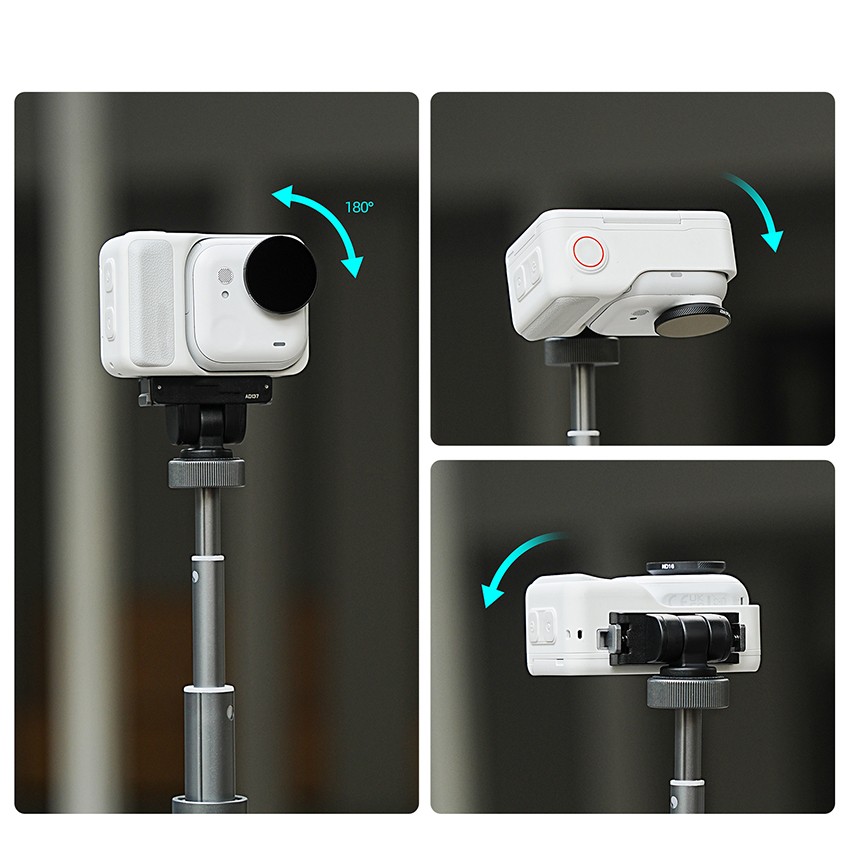 Camera Adjustable Magnetic Quick-Release Adapter Base For Insta360 GO Ultra