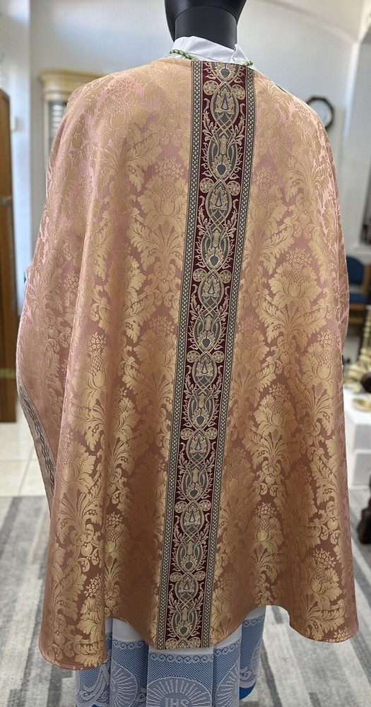 ROSE CHASUBLE + STOLE ROSE0005