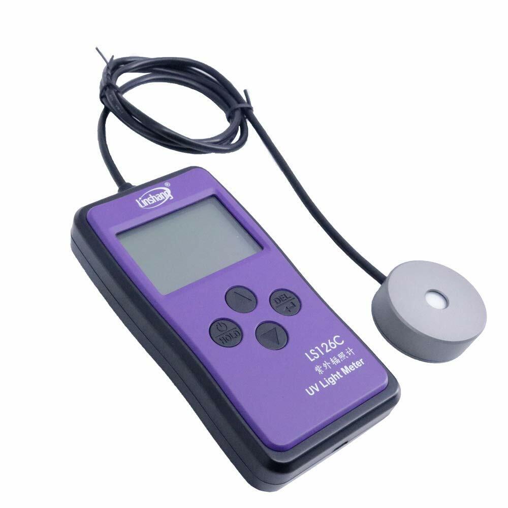 UV Light Meter UVC Ultraviolet Intensity Meter Ultraviolet Radiometer Bluetooth