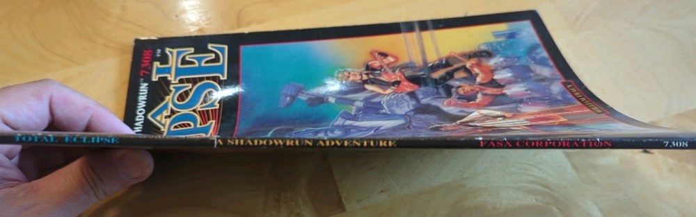 Shadowrun: Total Eclipse FASA 7308 RPG Module 1991 1st Edition VG Condition