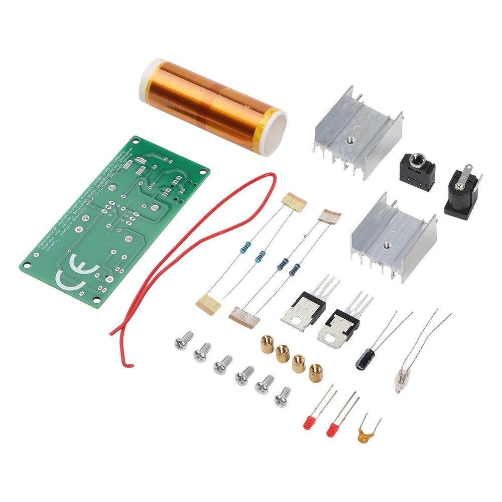 Coil Plasma Component DIY Kit Stainless Ball 15W Portable Practical