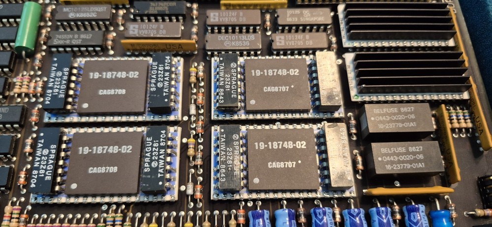 Digital DEC PCB LPWR GS-2 5015772-01-E1-P2 With Storage ESD Case,UNTESTED