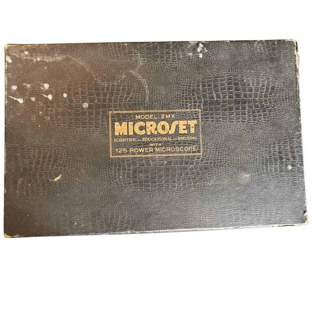 Microset Model 2MX With 125 Power Microscope