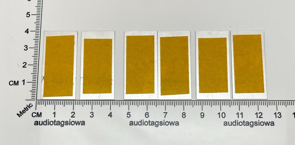 Nakamichi 600 Cassette Function Black Button Labels Custom Made Full Set