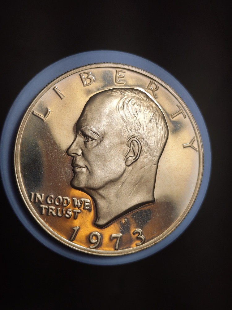 1973 S Proof Clad Eisenhower Dollar #945
