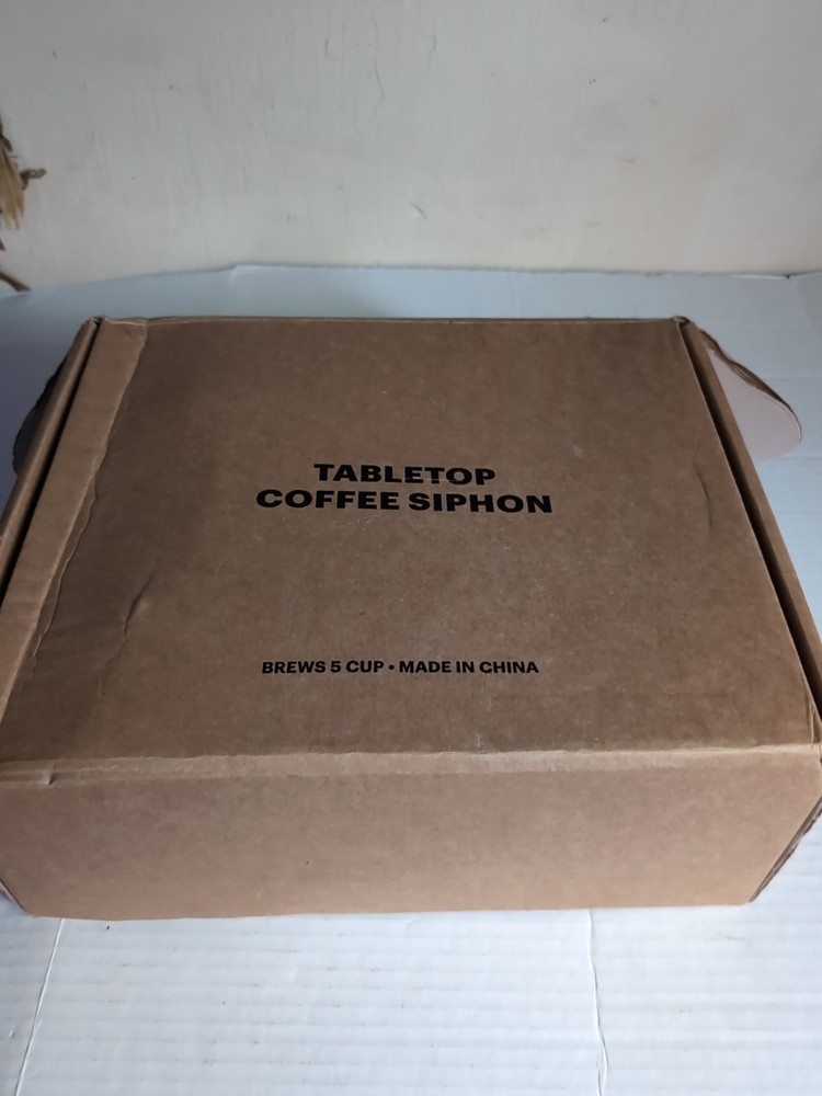 Table Top Coffee Siphon Brews 5 Cups New Open Box